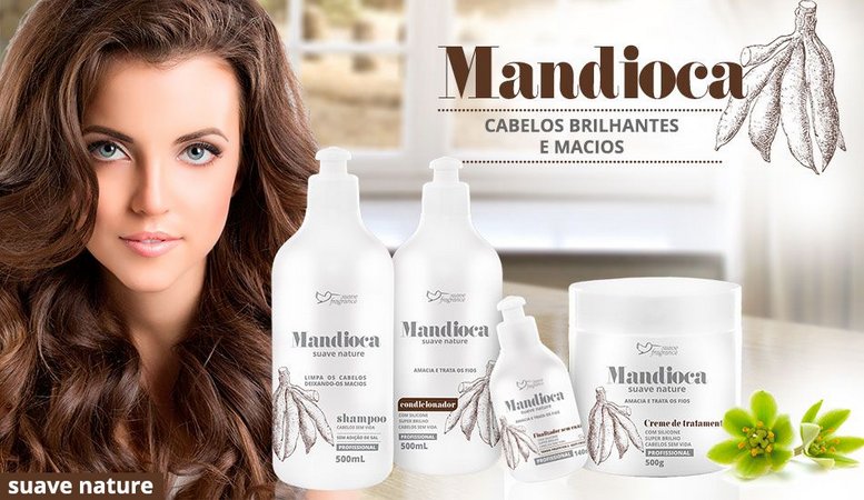 Benefícios da Mandioca para os Cabelos