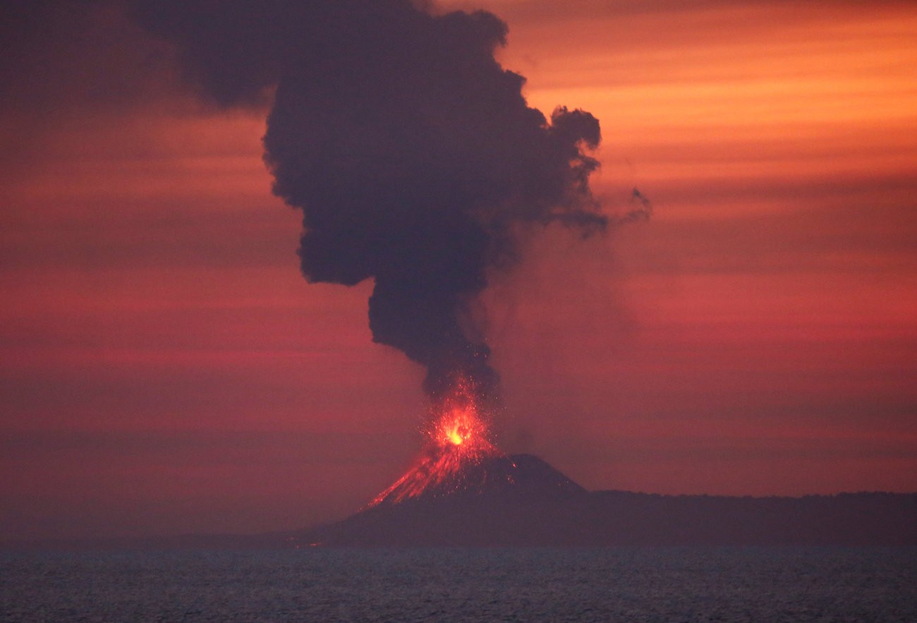 Anak Krakatoa Pode Explodir?