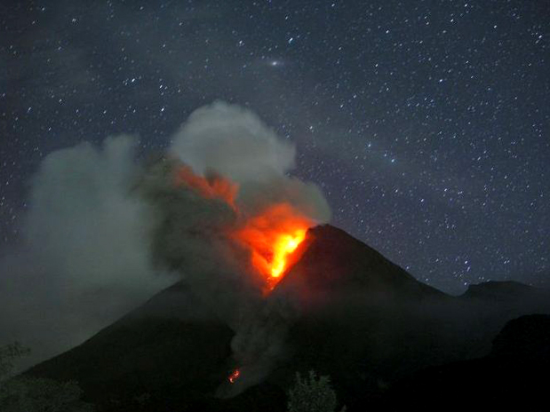 Vulcão Merapi Características