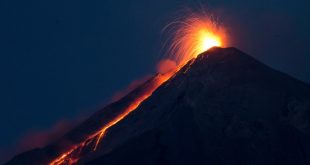 Lavas de Vulcão no Japão