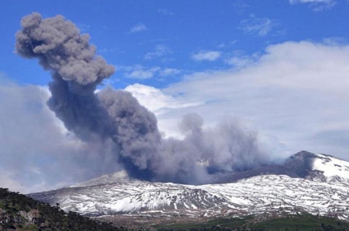 Vulcão Copahue no Chile Características