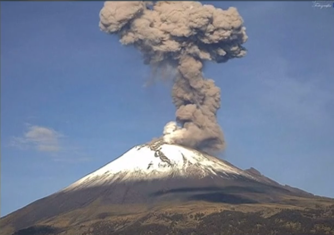 Tudo Sobre o Vulcão Popocatépetl