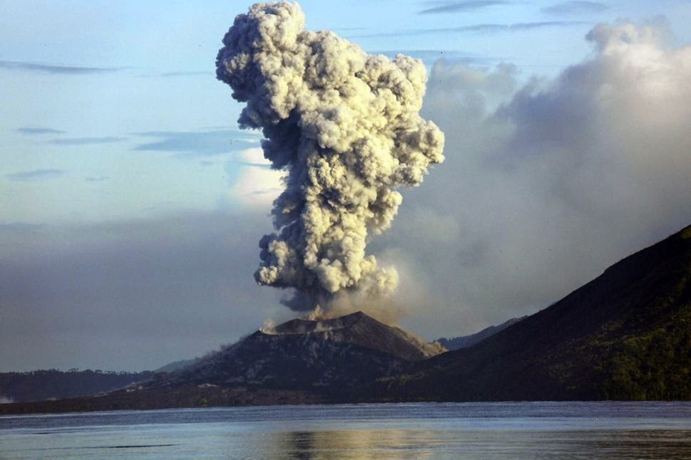 Idade do Vulcão Rabaul