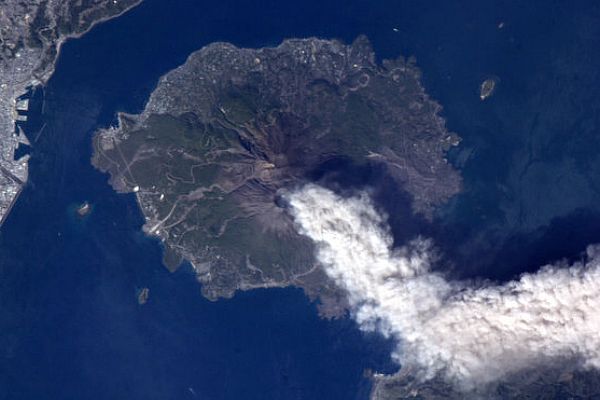 Vulcão Sakurajima Última Erupção