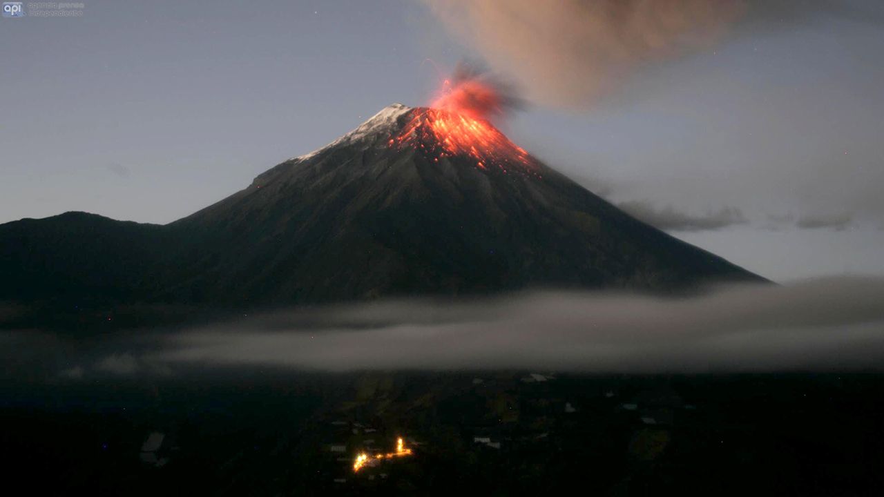 Informações Sobre o Vulcão Tungurahua