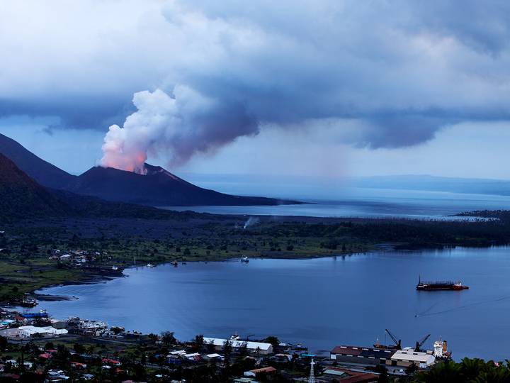 Curiosidades do Vulcão Rabaul