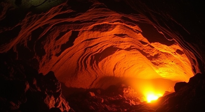 Cavernas de Vulcões: A Magia das Tubulações de Lava Solidificada