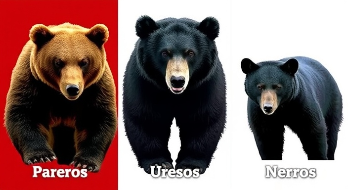 Diferenças entre Ursos Pardos, Ursos Polares e Ursos Negros