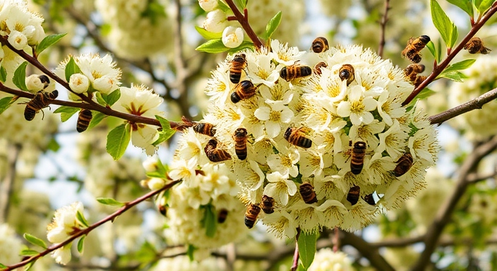 Como as Abelhas Influenciam a Flora da Sua Região: Um Estudo de Caso